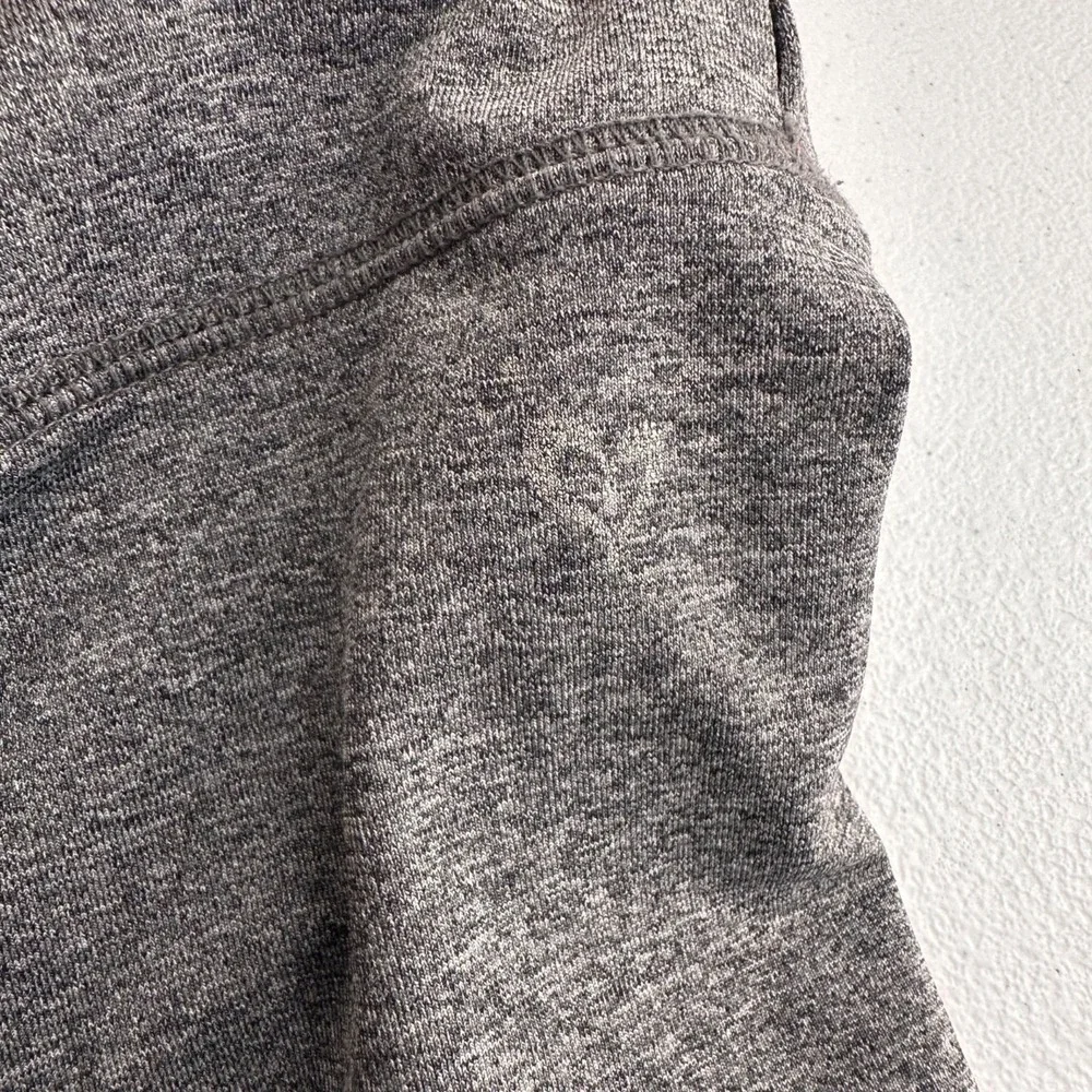 Justice Girls Gray‎ Leggings Size 12 Polyester & Spandex Youth Athletic Stretch